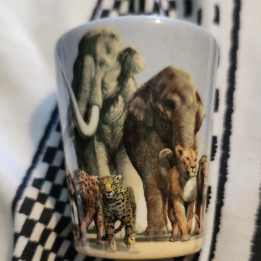 San Diego Zoo Ceramic Shot Glass